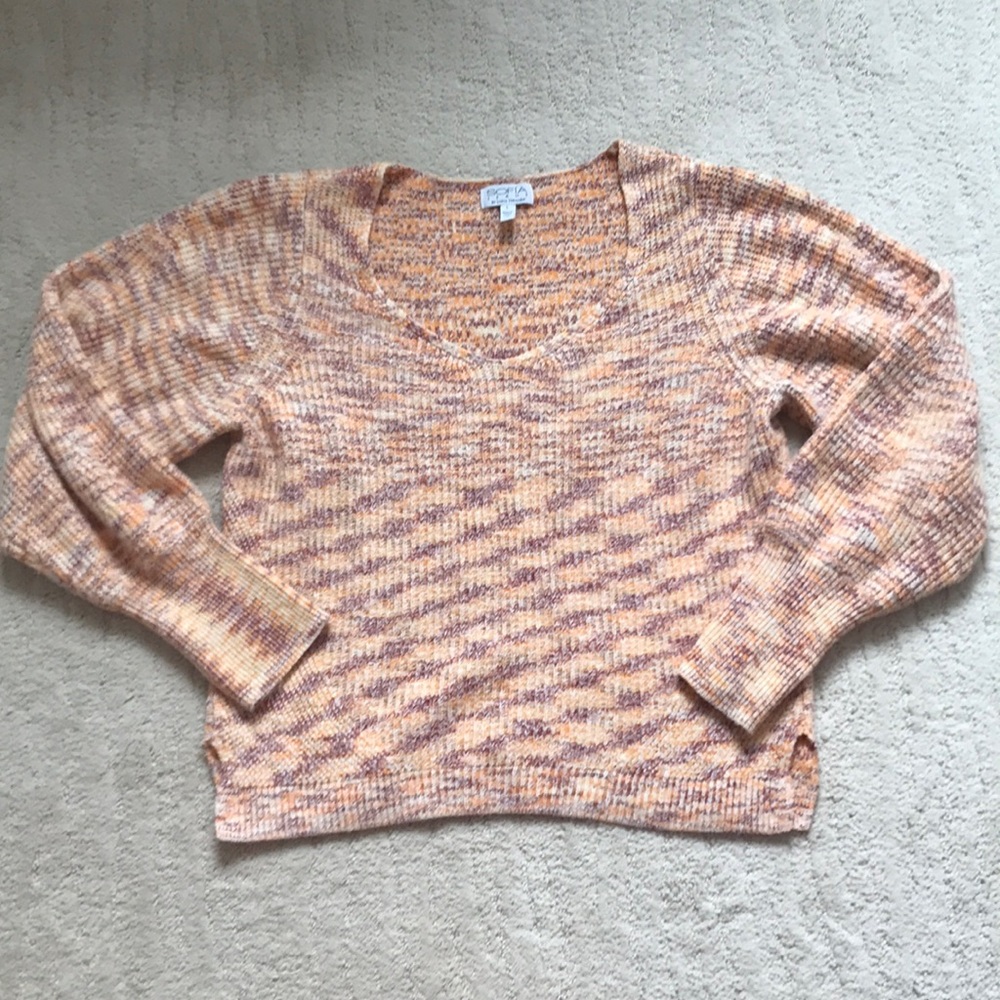 Soft colorful sweater